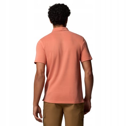 Columbia Heren Nelson Point Poloshirt (Oranje)