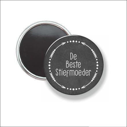 Button Met Magneet 58 MM - De Beste Stiefmoeder - NIET VOOR KLEDING