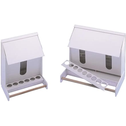 Plastic voederhuisje voor parkieten Nobby Pet