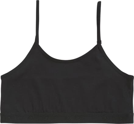Ten Cate Basics bh top zwart voor Meisjes | Maat 146/152