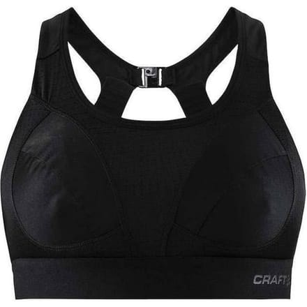 Craft - 70C - Pace Bra Dames Sportbeha - Black