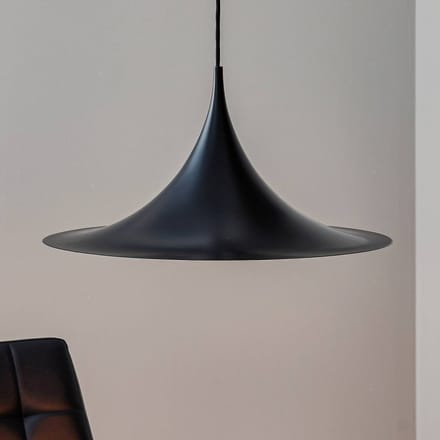 Gubi - Semi Hanglamp - Ø47 cm - zwart
