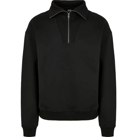 Urban Classics - Big Troyer Sweater/trui - S - Zwart