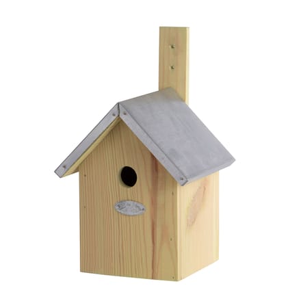 Esschert Design Pimpelmees - Vogelhuisje - 20 cm x 18 cm x 31 cm