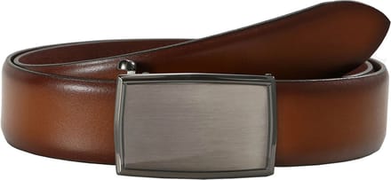 LLOYD Leren Riem Thin Leather Belt 3.5 W80 Cognac Bruine