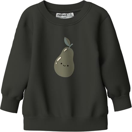 NAME IT - NBMVONNE LS SWEAT BOX BRU - Baby - Vesten