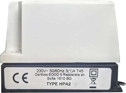 2-Weg Klep 28 mm voor Verwarming - Witte Uitvoering