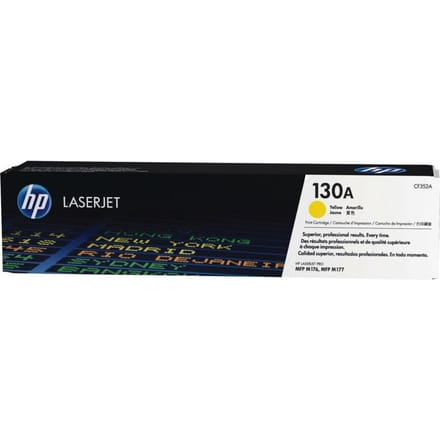 Tonercartridge hp cf352a 130a geel