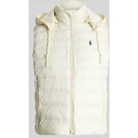 regular fit bodywarmer met gestikt logo