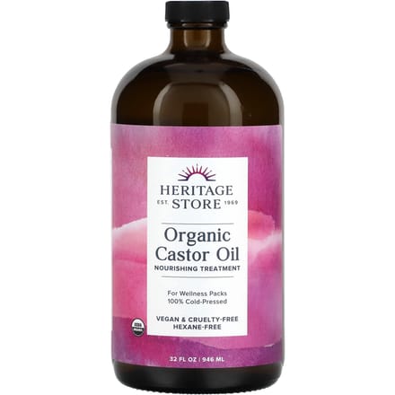 Biologische Ricinusolie, 946 ml(32 fl oz) black