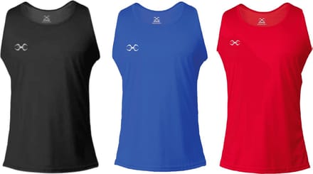 STING Boks T-shirt wedstrijd | heren | Blauw (Maat: L)