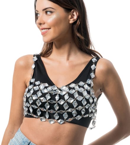 Clear Diamonds Festival Top Vrouw