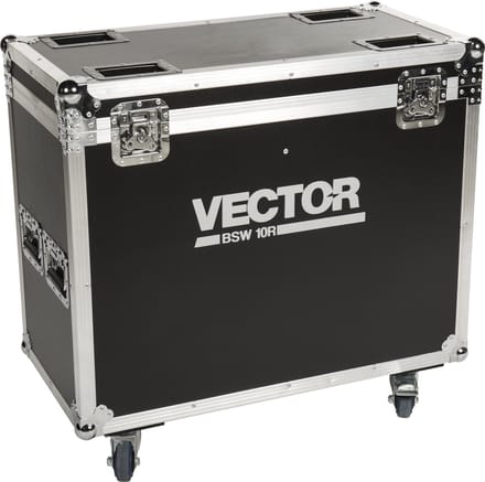 lightmaXX TOUR CASE 2x VECTOR BSW 10R - Voor moving heads