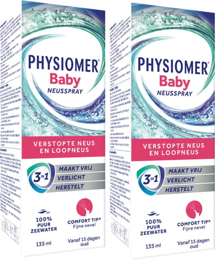 Physiomer Baby Spray - 2 x 135 ml - Voordeelverpakking