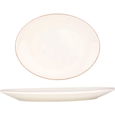 Bonna Serveerschaal - Retro - Porselein - 36x28 cm - set van 2