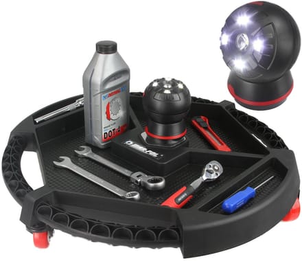 MAR-POL M80199 - Gereedschapskar - LED Lamp - Op Wielen
