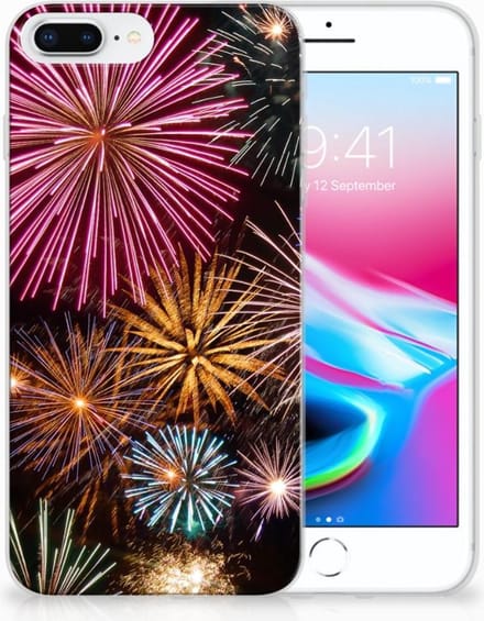 Apple iPhone 7 Plus | 8 Plus Silicone Back Cover Vuurwerk
