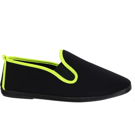Flossy Style Novelda Zwarte Plimsolls