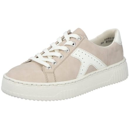 Rieker dames plateausneaker beige