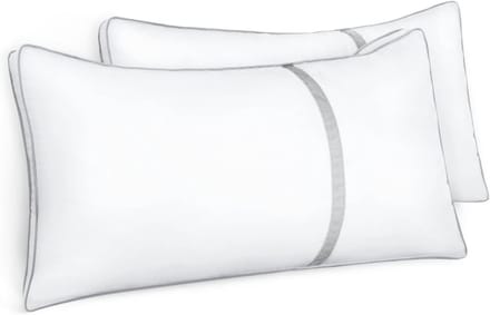 Wasbaar Microfiber Kussen 80x80 cm - Set van 2 - Ademend en Comfortabel - Optimale Ondersteuning voor Alle Slaaphoudingen