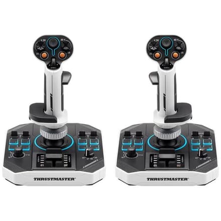 Thrustmaster SOL-R 2 Space Sim Duo - HOSAS Joystick Set voor PC - 88 Actieknoppen - 16 Assen - Voor Star Citizen & Elite Dangerous