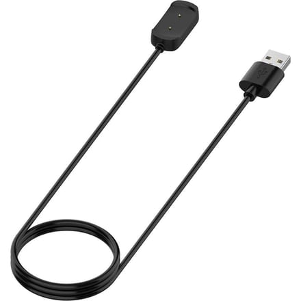 Chargeur de remplacement 1m pour Amazfit GTR GTS T-REX Câble de charge USB pour Xiaomi pour Amazfit T-Rex noir