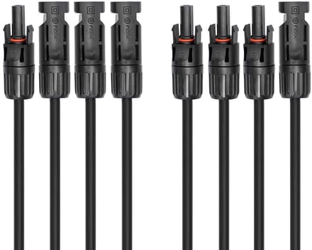 Solar PV T-adapter set | 1 naar 3 | 4mm² | IP68 | 0,30 meter