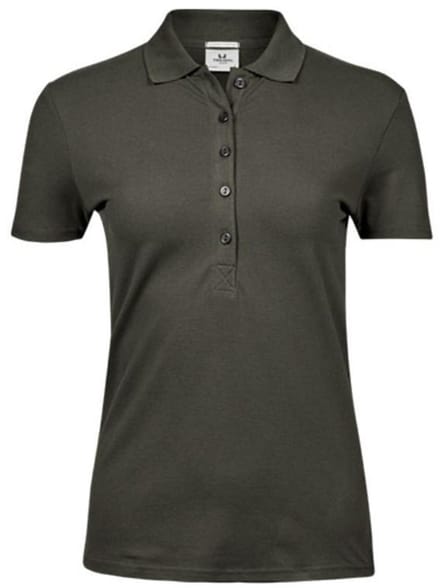 Tee Jays - Dames Luxury Stretch Polo - Deep Green maat S