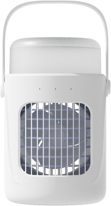 Persoonlijke Air Cooler - Draagbare Airco - Persoonlijke Koeling - Draadloos en Stil - N.v.t. - Wit