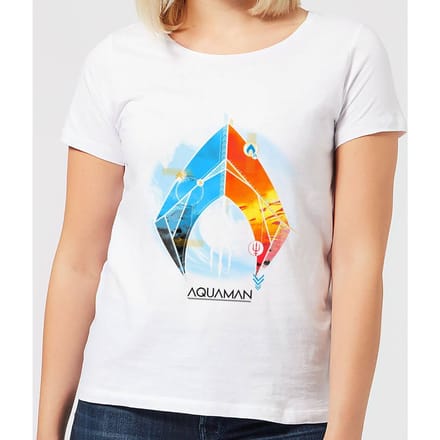 Aquaman Back To The Beach dames t-shirt - Wit - M