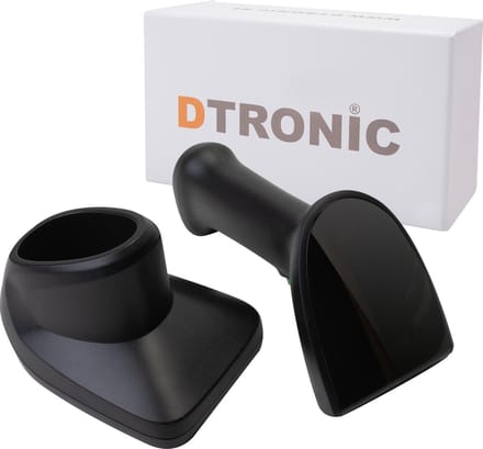 DTRONIC DT3420 Draadloze Scanner met Display – QR & 1D/2D Barcode Scanner met Buzzer voor Drukke Werkplekken