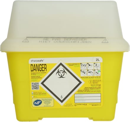 Sharpsafe Naaldencontainer Naaldcontainer 2L
