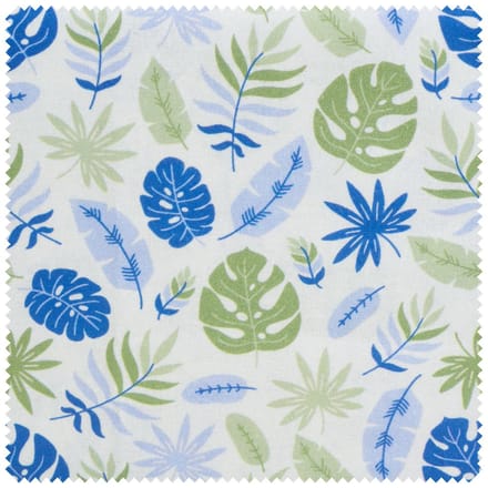 Katoenen stof "Tropic leaves"
