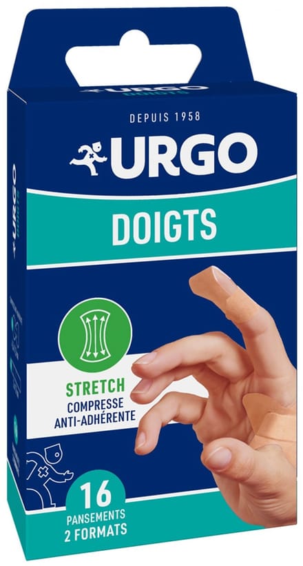 Urgo Vingers 16 Pleisters 2 Formaten