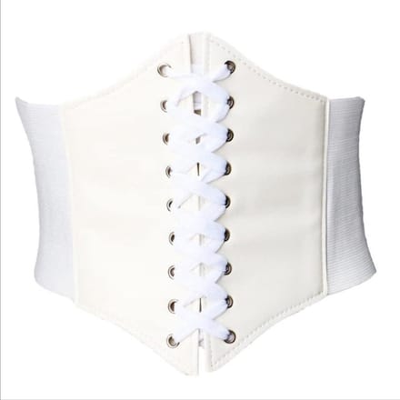Dames Riem - Corset Riem - Outfit Completeren - Extra Brede Band - Verstelbaar - Zwart