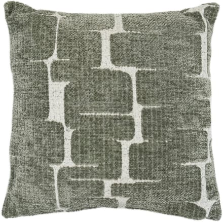 Sierkussen Besty – Zacht Chenille Kussen Organisch 3D Patroon Beige