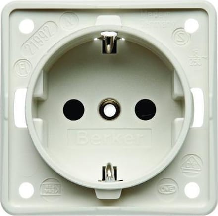 Hager Berker Integro Wandstopcontact (WCD schakelmateriaal) - 941952502 - E2FJM
