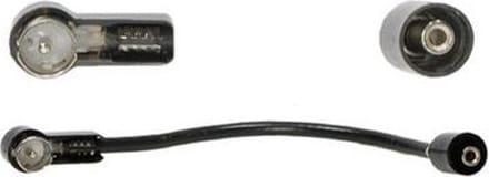 adapterkabel 15 cm Chrysler 2002 -> ISO 9 F - ISO M 90Â°