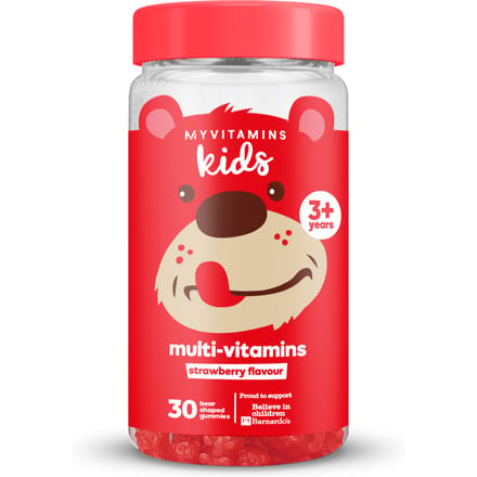 Multivitamine gummies voor kinderen - 30gummies - Aardbei