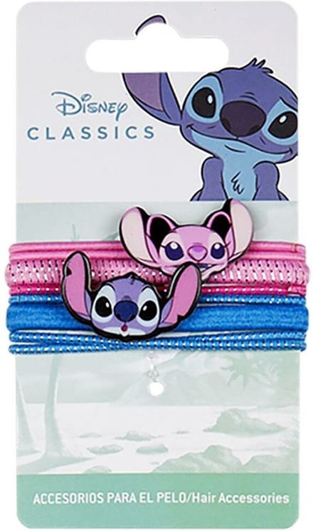 Rubber Hair Bands Stitch 8 Pieces Multicolour