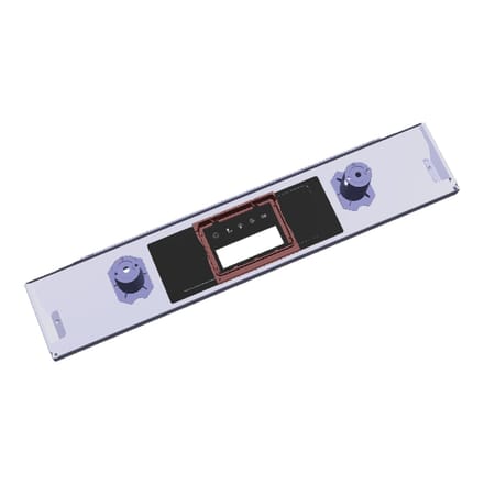 AEG controlepaneel, inox 140234620031