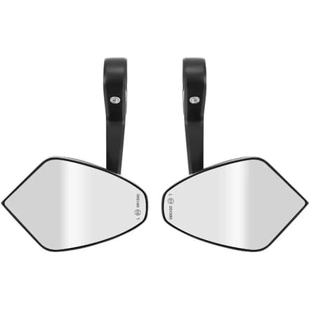 Paar motorfietsstuurspiegels met aluminium plastic adapter Avoc Arkan