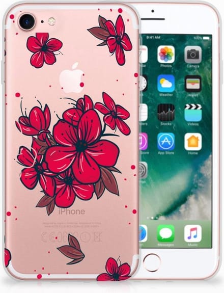 iPhone SE 2022 | SE 2020 | 8 | 7 TPU Case Blossom Red