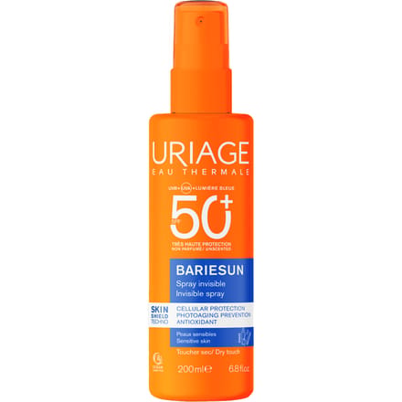 Uriage Bariésun Spray SPF50+ Zonder Parfum 200ml