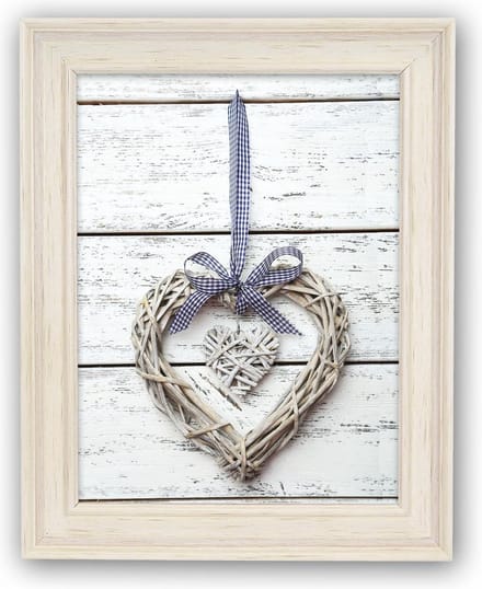 Zep Fotolijst U368W Vintage Resia Wit 15x20cm