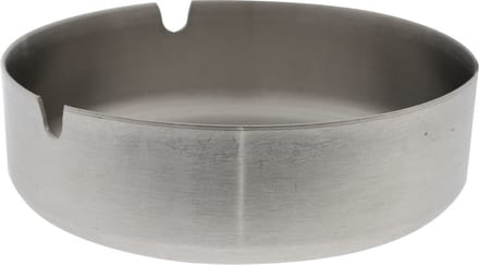 Asbak van RVS - Dia 10 cm - Voor binnen en buiten gebruik