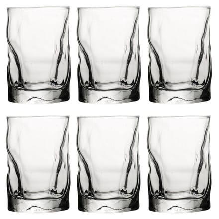 Bormioli Rocco Glas Sorgente - Transparant - 300 ml - 6 stuks