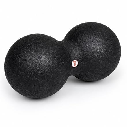 Sissel myofascia double ball- 16 cm - Zwart
