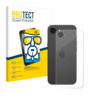 Screenprotector voor Apple iPhone 16e / 17e Beschermglas transparant