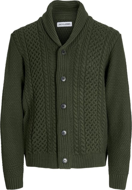 JACK&JONES - JJPAUL KNIT SHAWL CARDIGAN - Heren - Gebreide truien